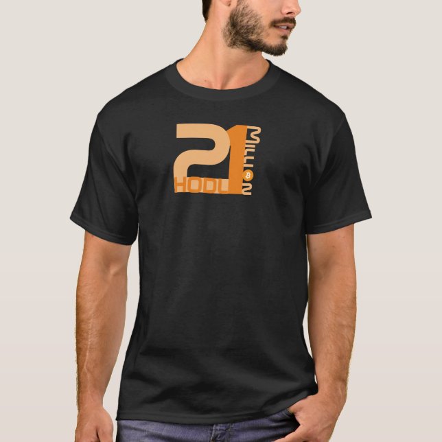 HODL 12 Million Bitcoin T-Shirt (Front)