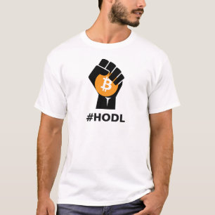 HODL Bitcoin BTC: Black T-Shirt