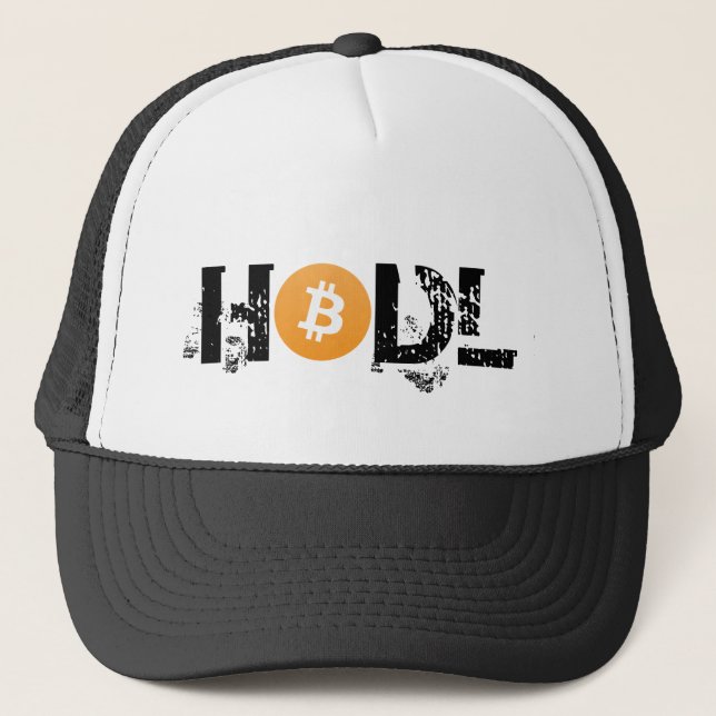 HODL Bitcoin Trucker Hat (Front)