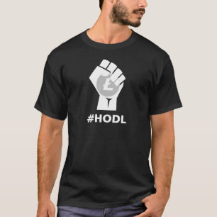 HODL Litecoin LTC Logo: White T-Shirt