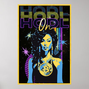 Hodl On Poster