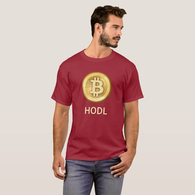 HODL Your Bitcoin T-Shirt (Front Full)