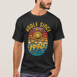 Hodle Since 1990 31St Birthday Vintage Retro BTC C T-Shirt