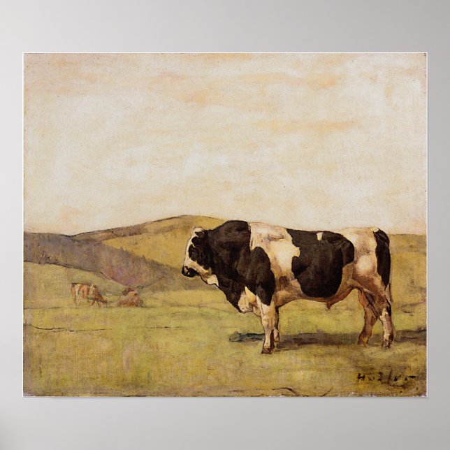 Hodler - The Bull 1878 Poster (Front)