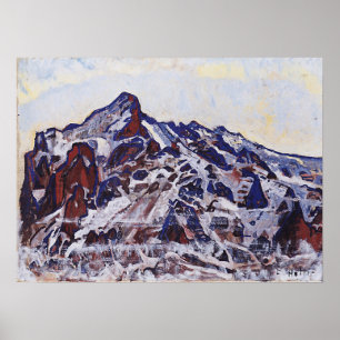 Hodler - Wetterhorn 1912 Poster