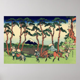 Hodogaya on the Tōkaidō Poster