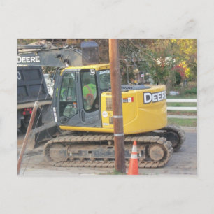 Hoe Working The Streets Postcard