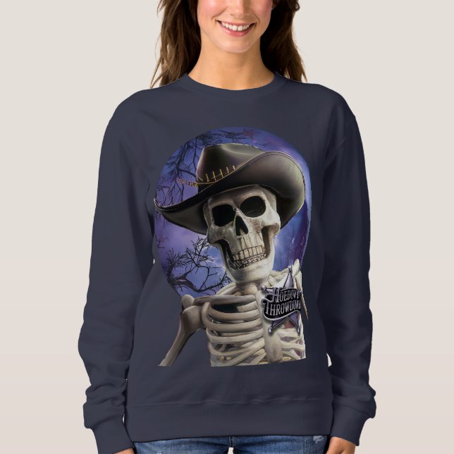HoeDown Throwdown Skeleton Showdown, Sweatshirt (Front)