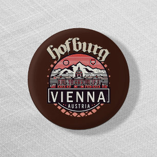 Hofburg in Circles 3 Cm Round Badge