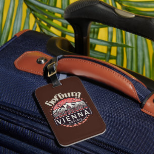 Hofburg in Circles Luggage Tag