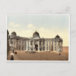 Hofburg, Vienna, Austro-Hungary classic Photochrom Postcard