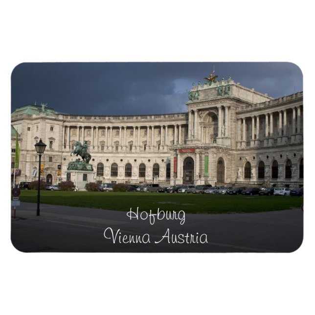 Hofburg, Wien Österreich Magnet (Horizontal)