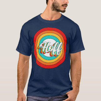 Hoff Name Shirt Vintage Hoff Circle