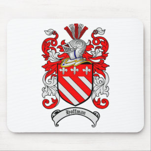 HOFFMAN FAMILY CREST -  HOFFMAN COAT OF ARMS MOUSE PAD