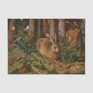 Hoffmann Hare Forest Nature Painting Tissue Paper