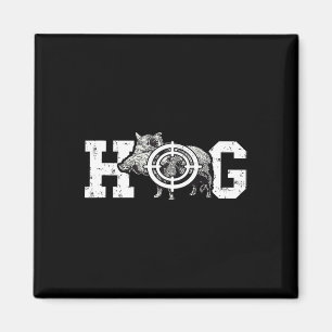 Hog Boar Wild Hog Hunting Wild Boar Pigs Wild Hog Magnet