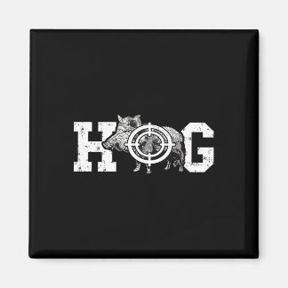 Hog Boar Wild Hog Hunting Wild Boar Pigs Wild Hog  Magnet