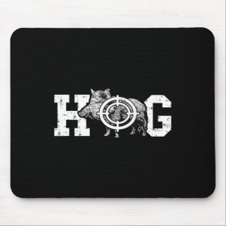 Hog Boar Wild Hog Hunting Wild Boar Pigs Wild Hog  Mouse Pad