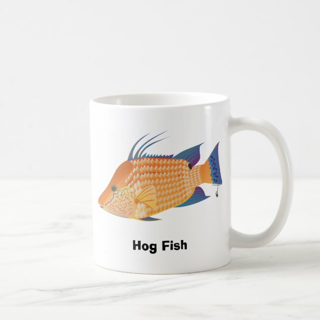 Hog Fish Coffee Mug (Right)