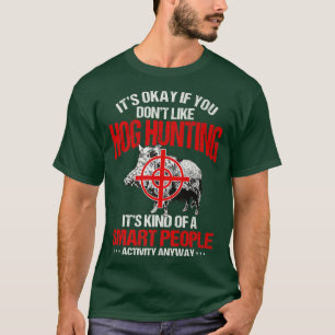 Hog Hunting Huntsman Boar Pig Hunter Premium T-Shirt