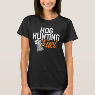 Hog Hunting Season Beer Boar Hunter T-Shirt