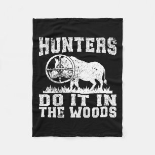 Hog Hunting Wild Hog Boar Feral Pig Hunter Huntsma Fleece Blanket