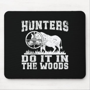Hog Hunting Wild Hog Boar Feral Pig Hunter Huntsma Mouse Pad
