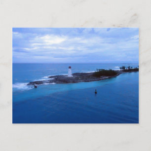Hog Island Light Postcard