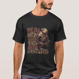 Hog Removal Technician Quote For Wild Hog Hunting T-Shirt