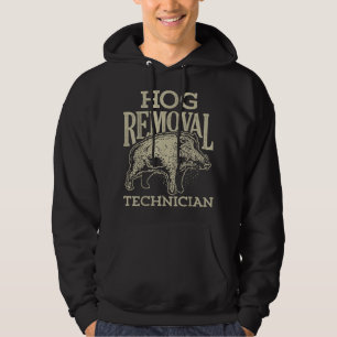 Hog Removal Technician T shirt Boar Hunting