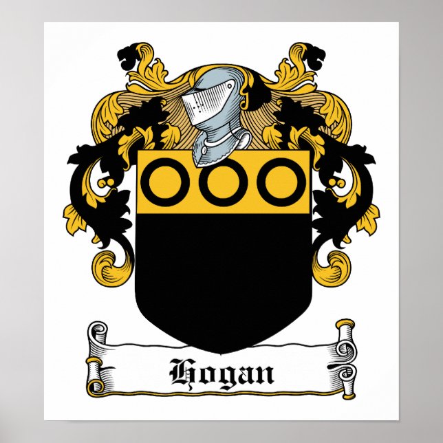 Hogan Family Crest Poster (Front)