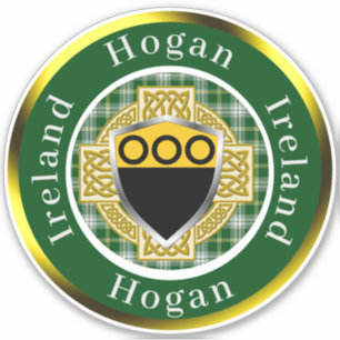 Hogan Shield & Celtic Cross Personalized