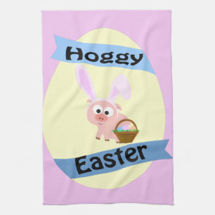Hoggy Easter! Tea Towel