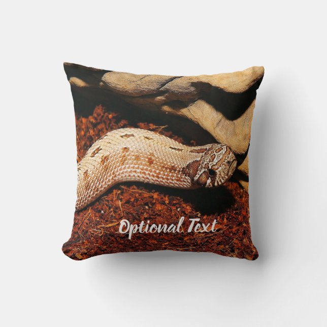 Hognose Pet Snake Cushion (Front)