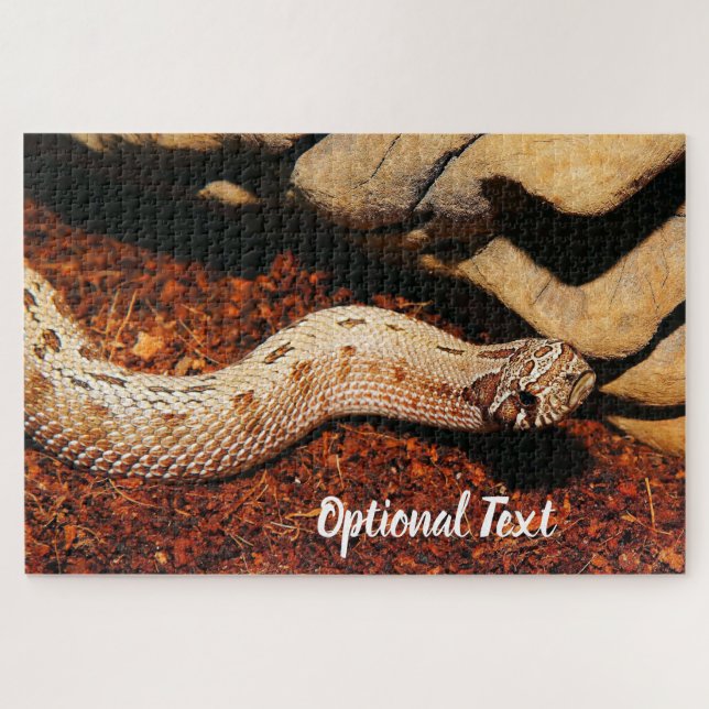 Hognose Pet Snake Jigsaw Puzzle (Horizontal)