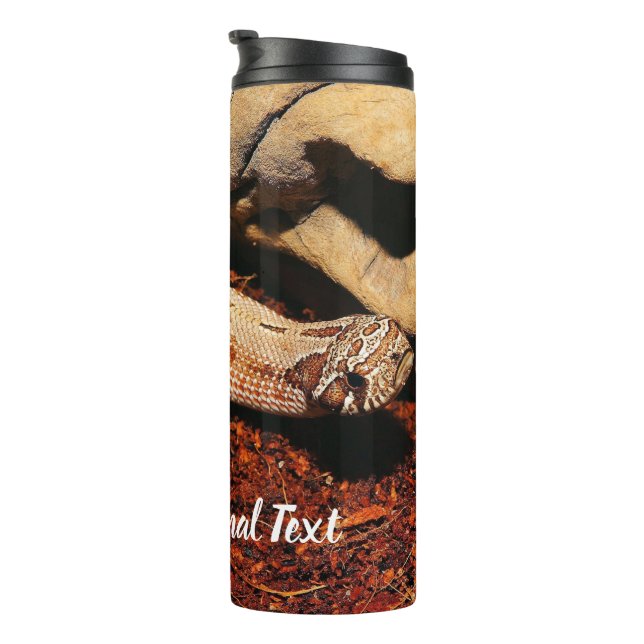 Hognose Pet Snake Thermal Tumbler (Rotated Right)