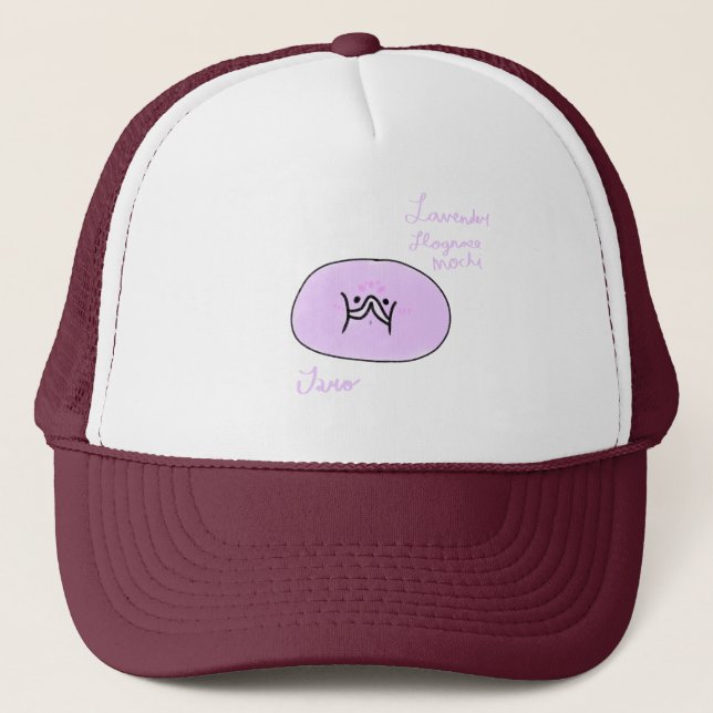 Hognose Snake Cute Mochi Funny Animal Mochi Trucker Hat (Front)