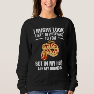 Hognose Snake Funny Western Hoggy Snake Lover Sweatshirt