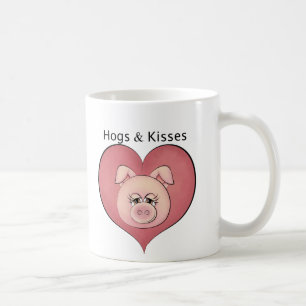 Hogs & Kisses Coffee Mug