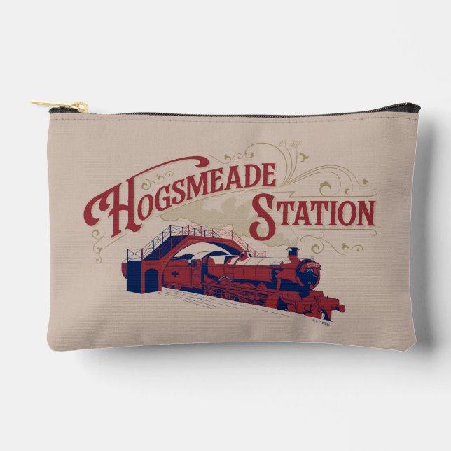 HOGSMEADE Station Vintage Graphic Accessory Pouch (Front)