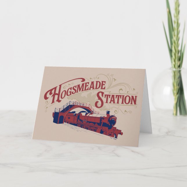 HOGSMEADE Station Vintage Graphic Card (Front)