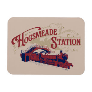 HOGSMEADE Station Vintage Graphic Magnet