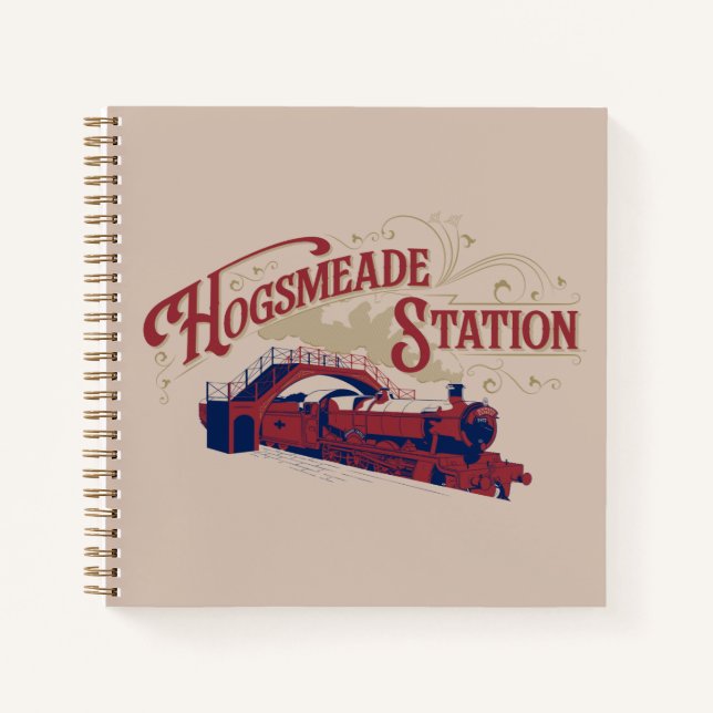 HOGSMEADE Station Vintage Graphic Notebook (Front)