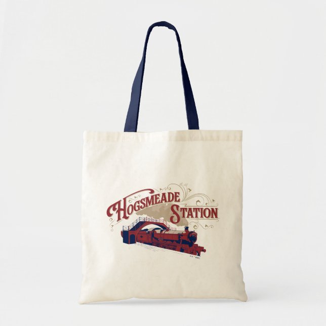 HOGSMEADE Station Vintage Graphic Tote Bag (Front)