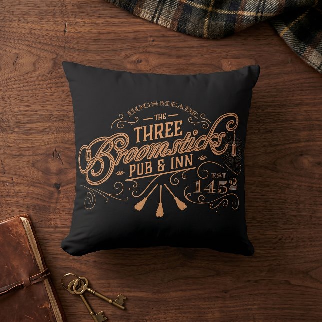 HOGSMEADE™ THE THREE BROOMSTICKS™ Pub & Inn Cushion (Creator Uploaded)