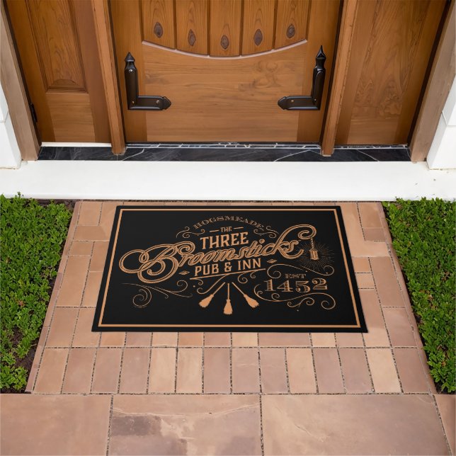 HOGSMEADE™ THE THREE BROOMSTICKS™ Pub & Inn Doormat (Outdoor)