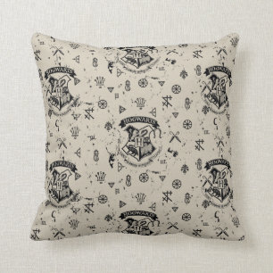 HOGWARTS™ Beige Pattern Cushion