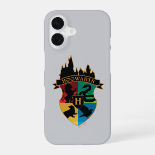 HOGWARTS™ Castle Crest House Pride Badge iPhone 16 Case
