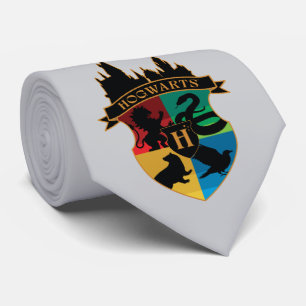 HOGWARTS™ Castle Crest House Pride Badge Tie