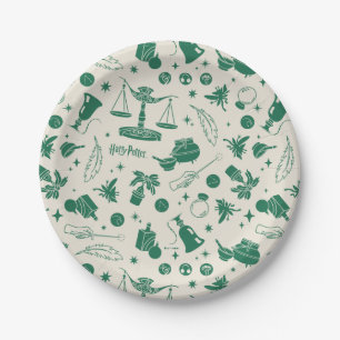 HOGWARTS™ Class Club Pattern Paper Plate